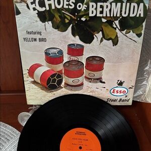Echoes of Bermuda Vinyl Record .The Esso Steel Band